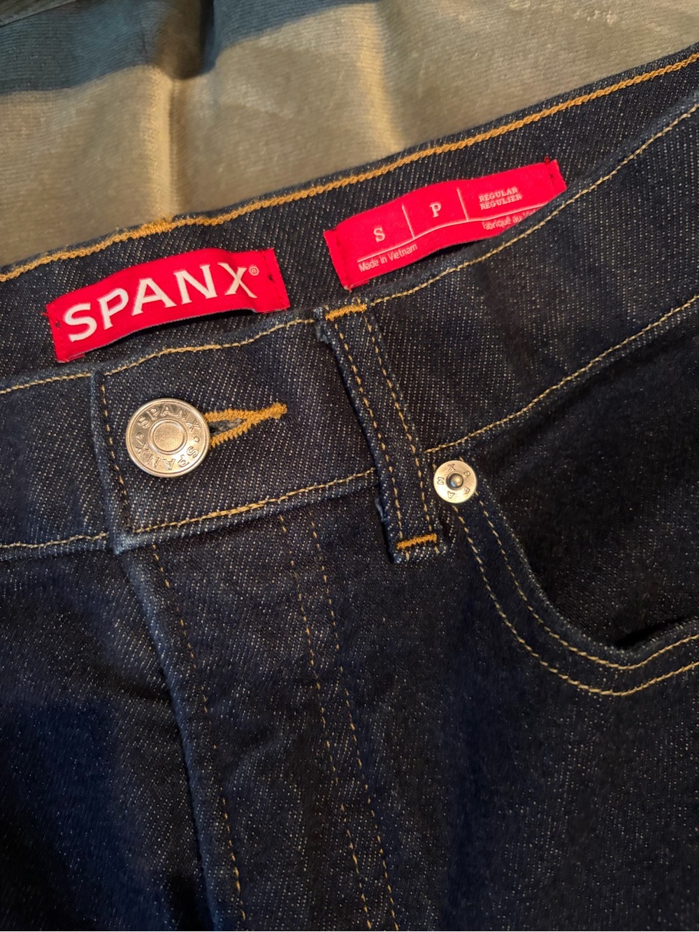 SPANXshape Size Small Authentic 360 Wide Leg Jeans | Marina - Picture 3 of 8